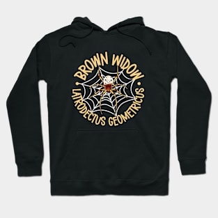 Brown widow Hoodie